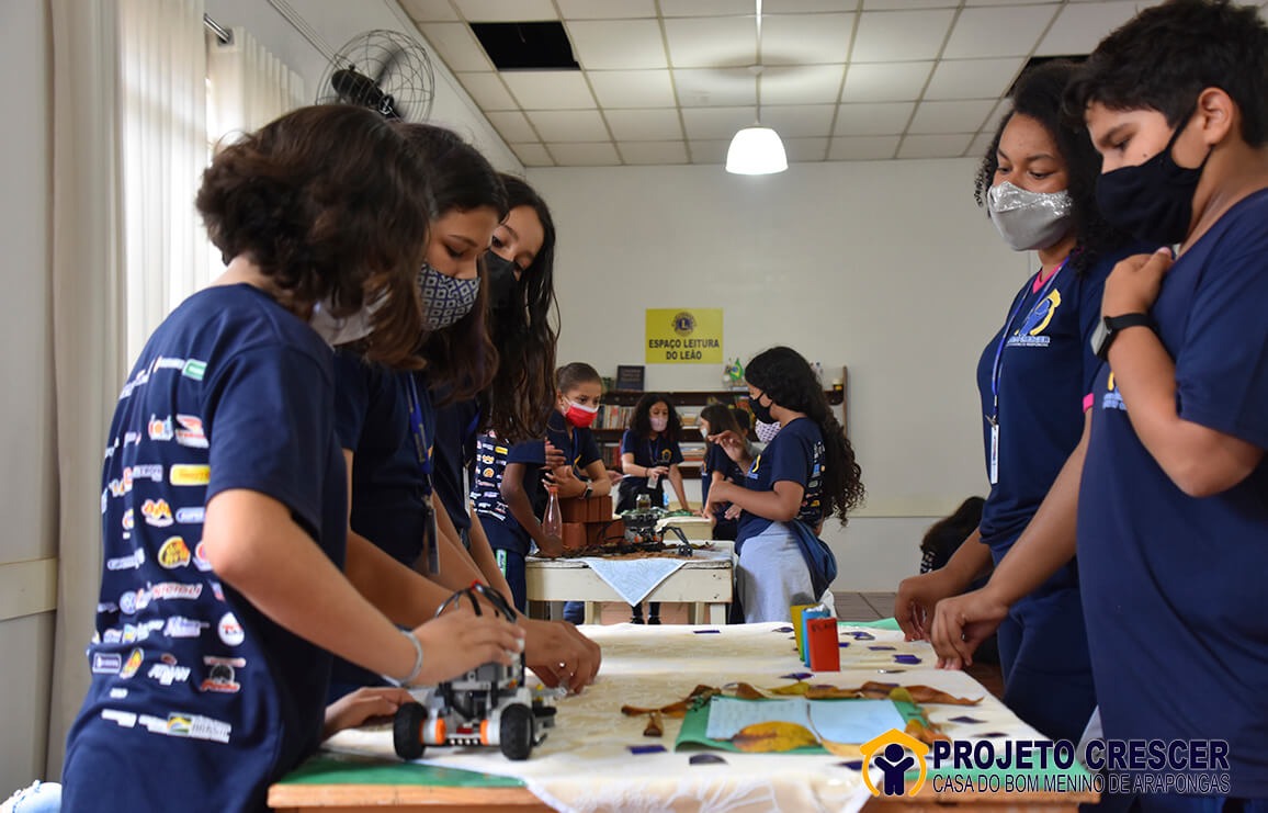 1º Feira de Robótica movimenta o Projeto Crescer 1º Feira de Robótica movimenta o Projeto Crescer